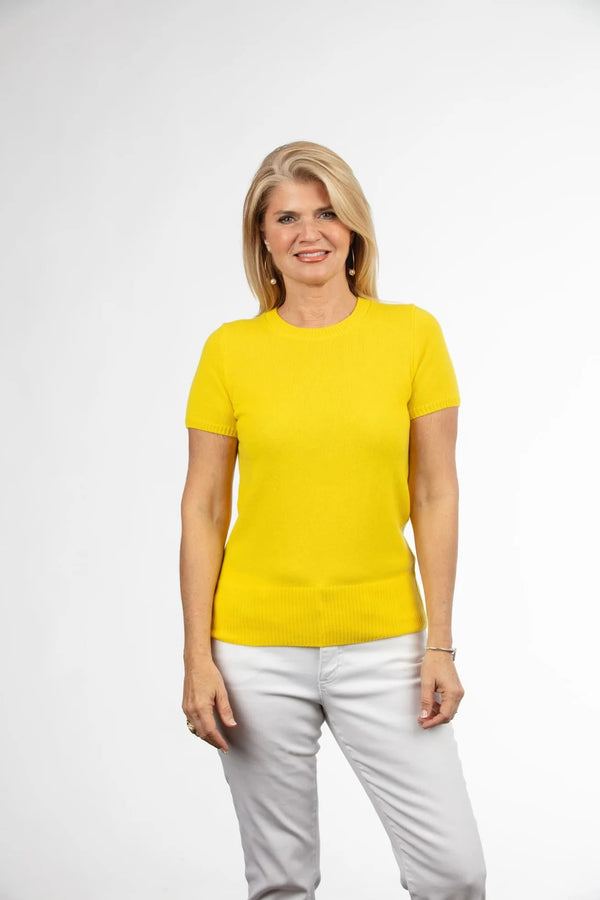 Aphrodite Short Sleeve Cashmere by 26 80 from Marina St Barth