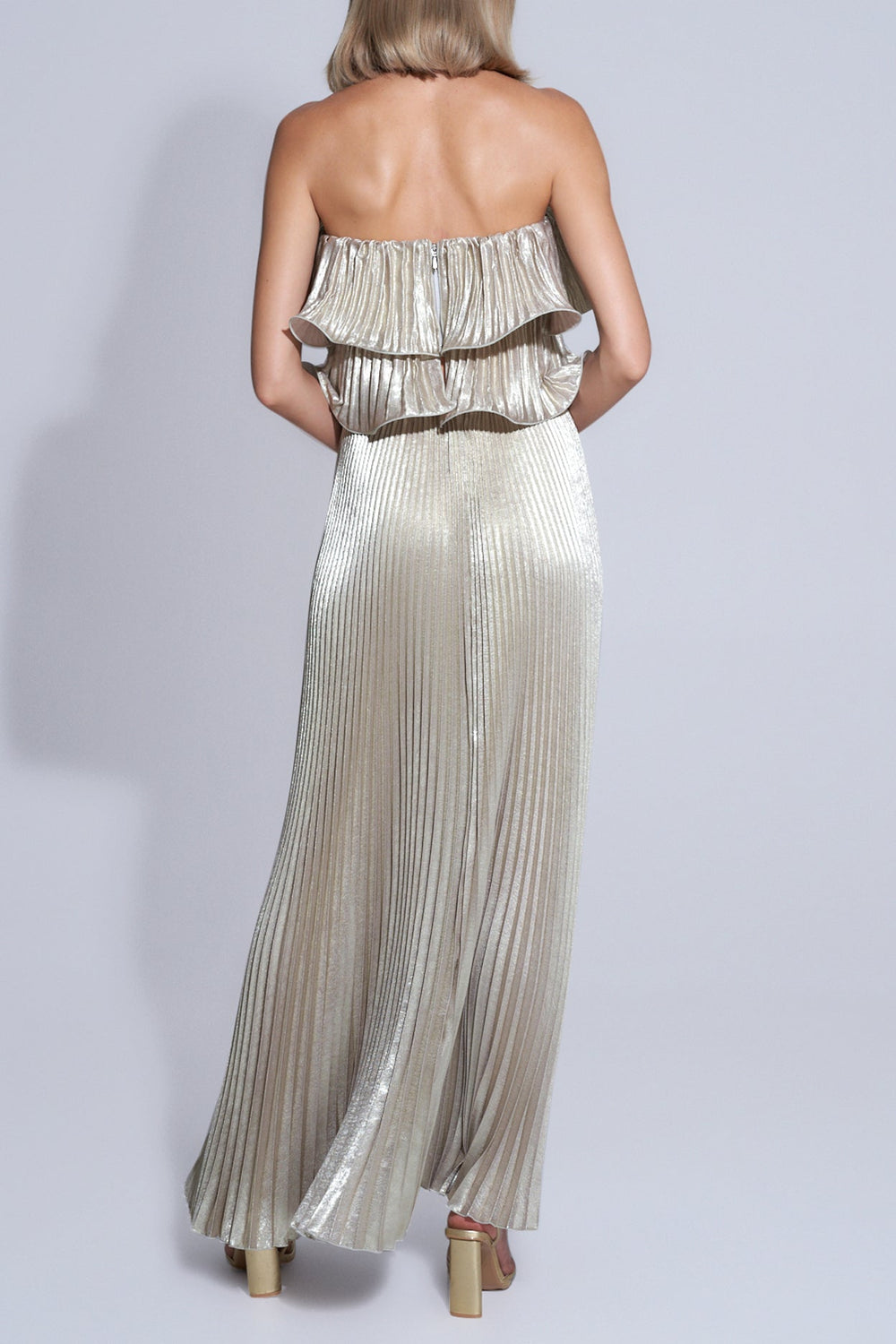 Romance Top Gold Shimmer by L’IDÉE from Marina St Barth