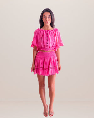 Vicky Linen Top by Queen Moda from Marina St Barth