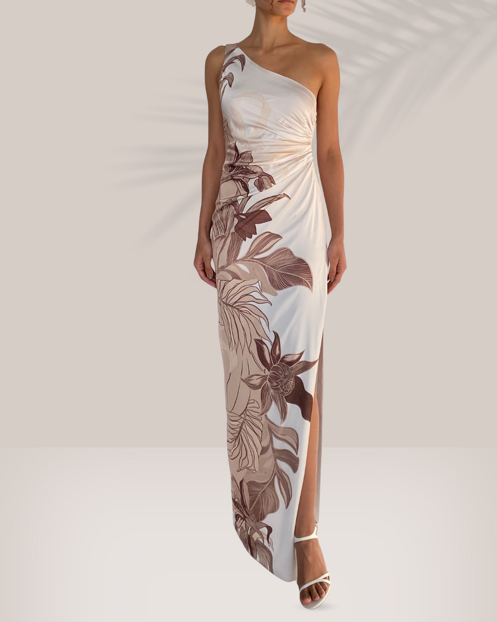Rococo Sand Cali One Shoulder Maxi Dress by Rococo & Sand from Marina St Barth