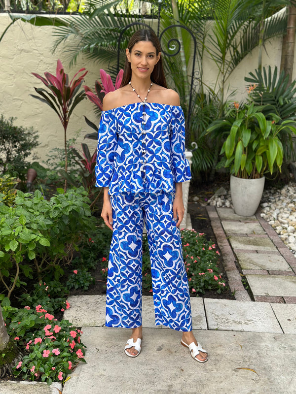 Bolero El Scollo Linen Top by Marina St Barth from Marina St Barth