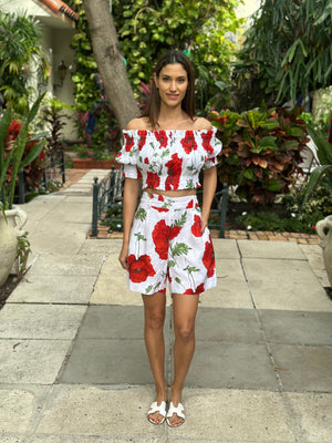 Couture Polo Top by Positano Couture from Marina St Barth