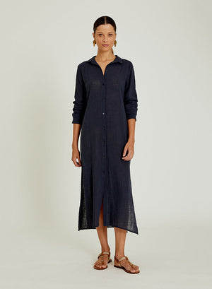 Jeri Cotton Texture Chemisier by Lenny Niemeyer from Marina St Barth