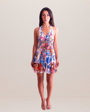 Positano Melon Short Dress by Luisa Positano from Marina St Barth