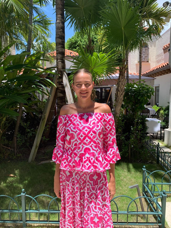 Bolero El Scollo Linen Top by Marina St Barth from Marina St Barth