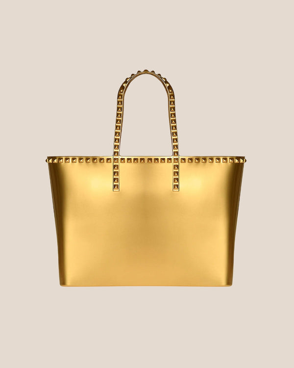 Angelica Metallic Large Tote by Carmen Sol from Marina St Barth