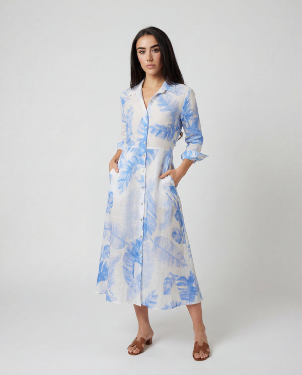 Shirt Dress Midi Antibes by Marina St Barth from Marina St Barth