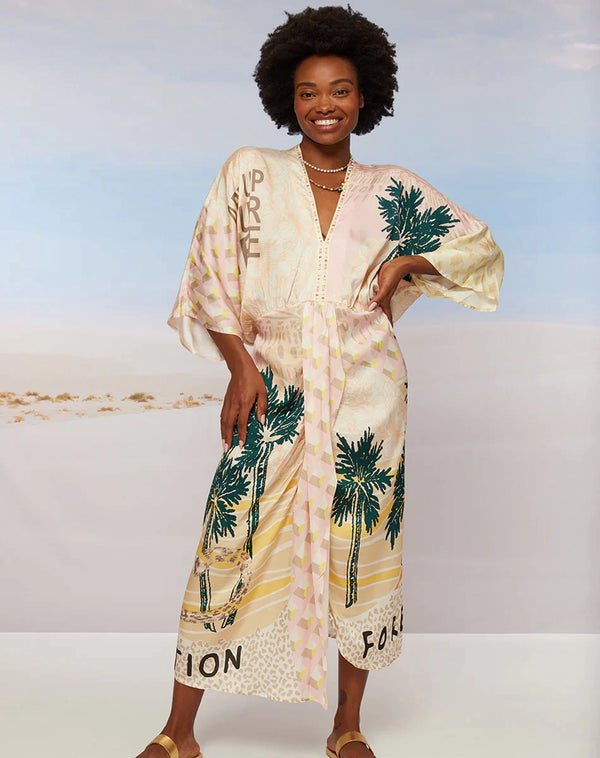 Me 369 Sophia Vacation Kimono Dress by Me 369 from Marina St Barth
