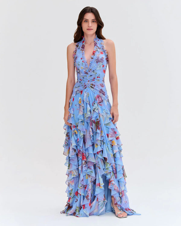 PatBo Lily Flower Flutter Gown Dress by PatBo from Marina St Barth