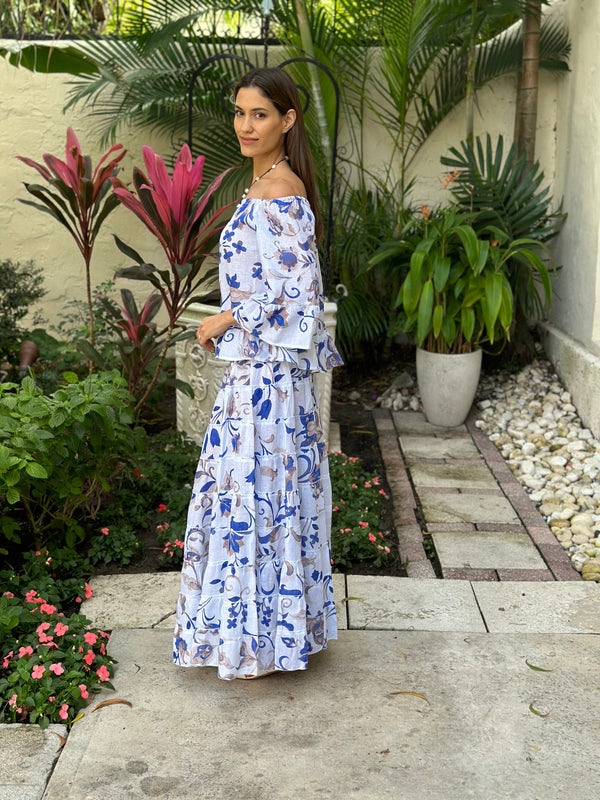 Bolero El Scollo Linen Top by Marina St Barth from Marina St Barth