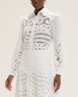 PatBo Rythmic Lace shirt by PatBo from Marina St Barth