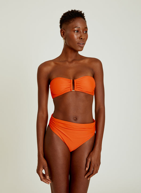 Lenny Niemeyer Bikini Drop Bandeau by Lenny Niemeyer from Marina St Barth