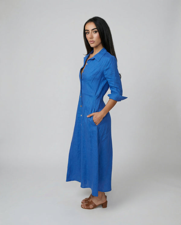 Shirt Dress Midi Antibes by Marina St Barth from Marina St Barth