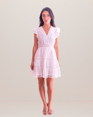 Ravello Linen Dress by Queen Moda from Marina St Barth