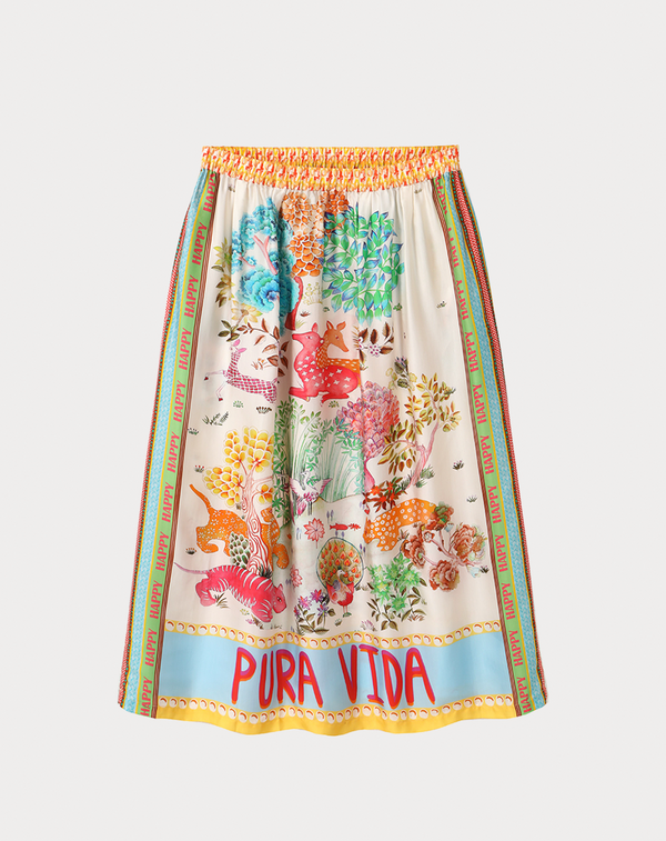 Me369 Vanessa Midi Skirt Pura Vida by Me 369 from Marina St Barth