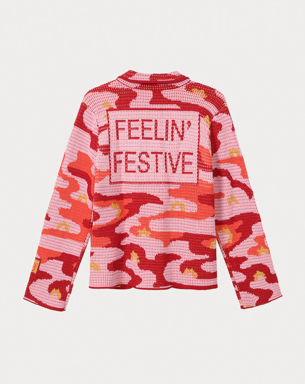 Me369 Magic Jaquard Knit Jacket by Me 369 from Marina St Barth