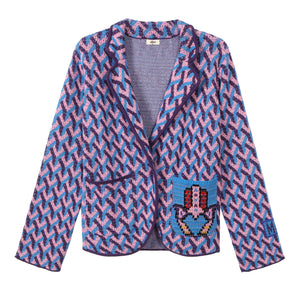 Me369 Magic Jaquard Knit Jacket by Me 369 from Marina St Barth