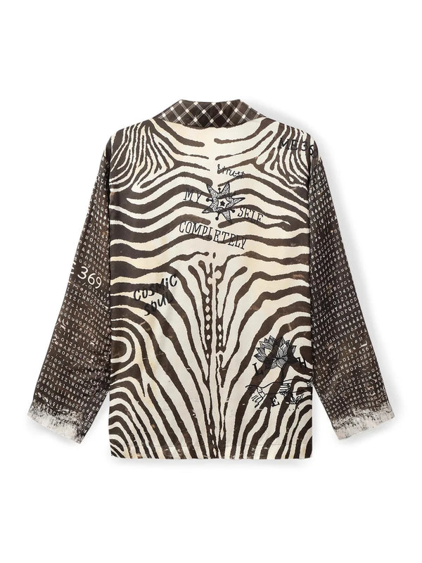 Audrey Noir Muse Collar Jacket
