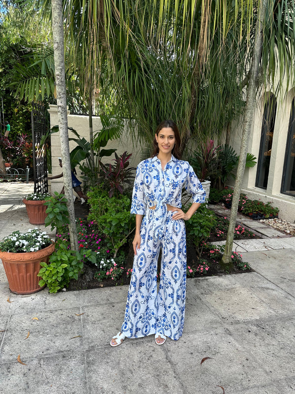 Positano Tania Linen Shirt by Luisa Positano from Marina St Barth