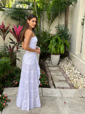 Blanca High Low Dress Cotton by Marina St Barth from Marina St Barth