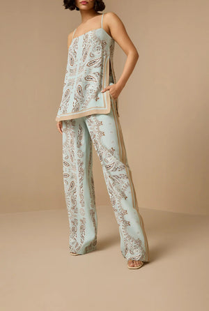 Hemant & Nandita Navi Straight Pants by Hemant & Nandita from Marina St Barth