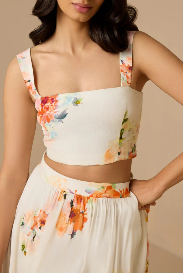 Hemant & Nandita Saba Corset Top by Hemant & Nandita from Marina St Barth