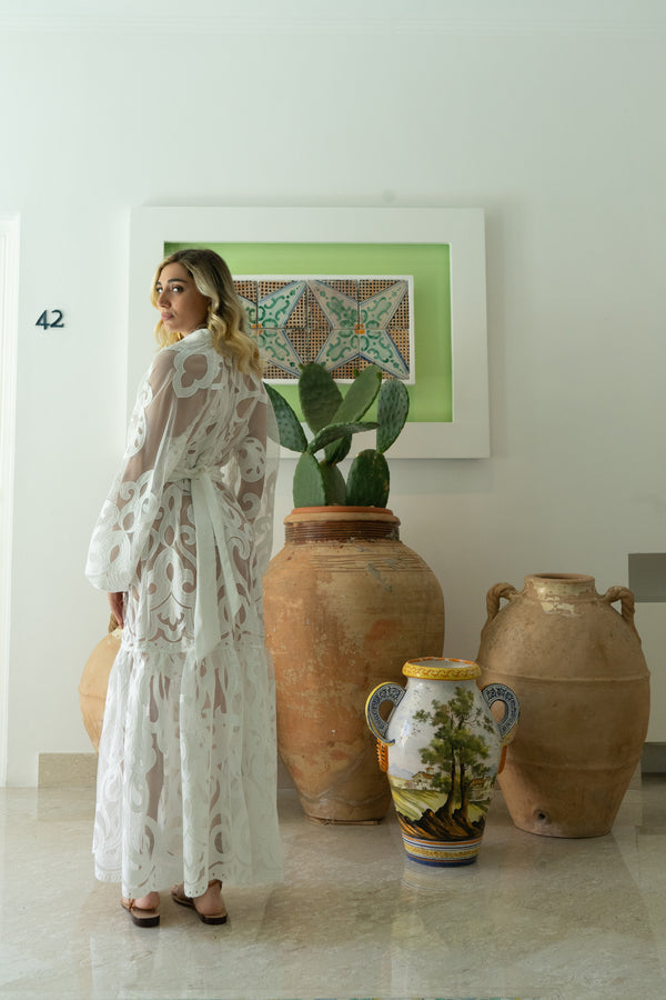 Yam Lace Romie Dress by Y'AM CAPRI from Marina St Barth