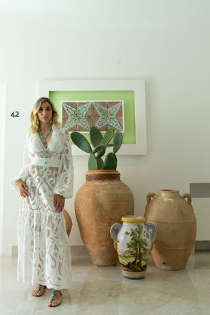 Yam Lace Romie Dress by Y'AM CAPRI from Marina St Barth