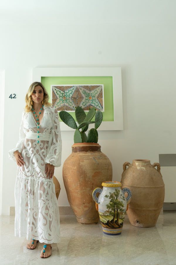 Yam Lace Romie Dress by Y'AM CAPRI from Marina St Barth