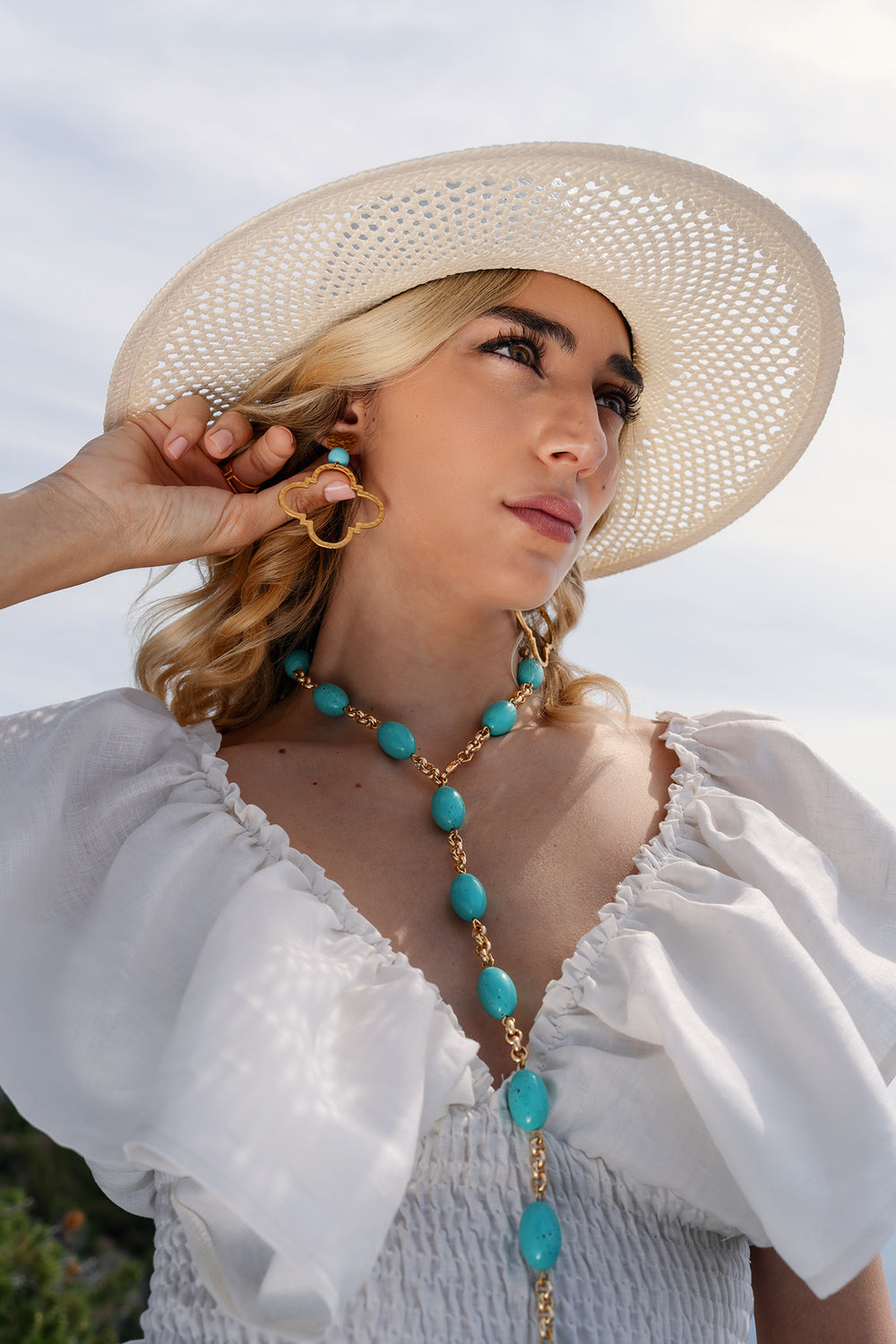 Egle Necklace by Y'AM CAPRI from Marina St Barth