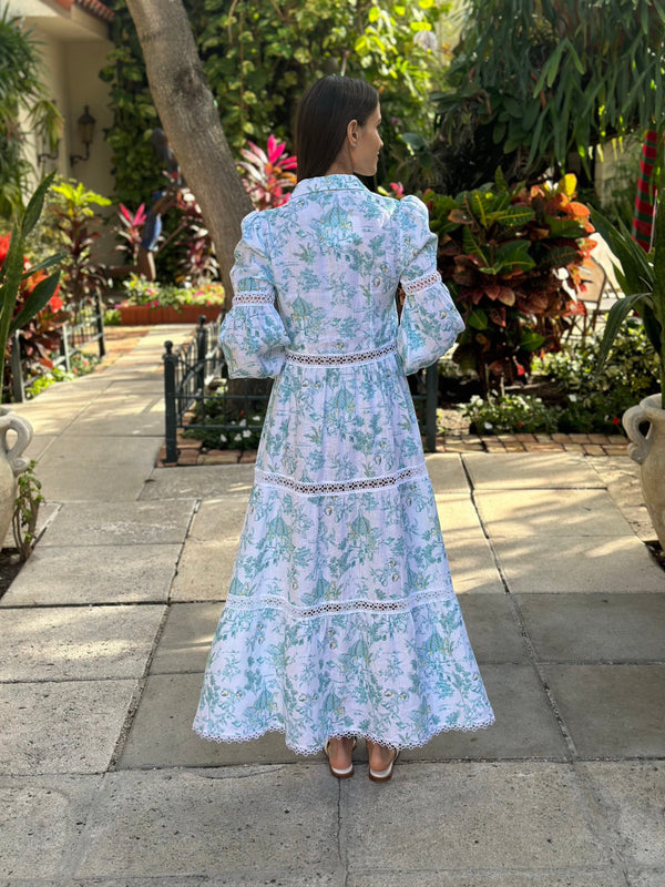 Couture Dress Epoque by Positano Couture from Marina St Barth