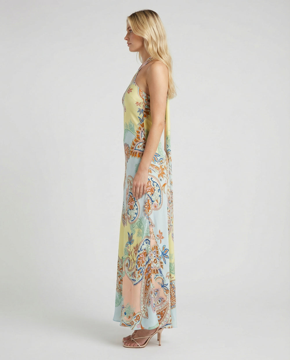 Yuti One Shoulder Sash Dress by Hemant & Nandita from Marina St Barth