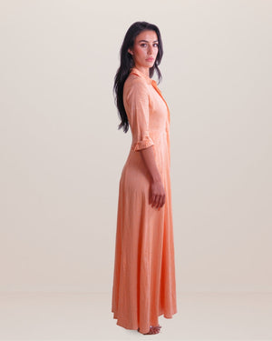 Shirt Dress Long Linen Solid by Marina St Barth from Marina St Barth