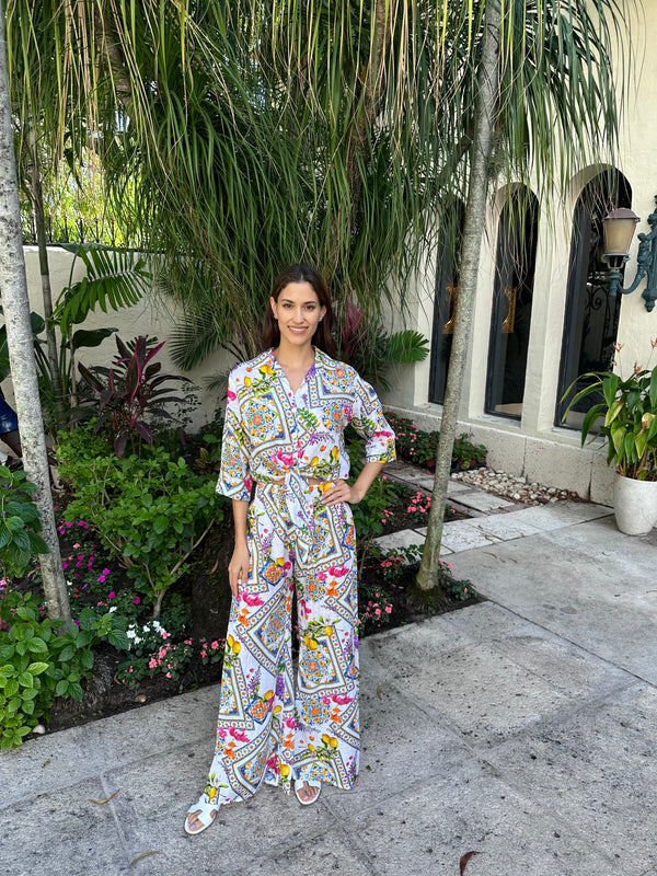 Positano Tania Linen Shirt by Luisa Positano from Marina St Barth