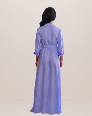 Shirt Dress Long Linen Solid by Marina St Barth from Marina St Barth