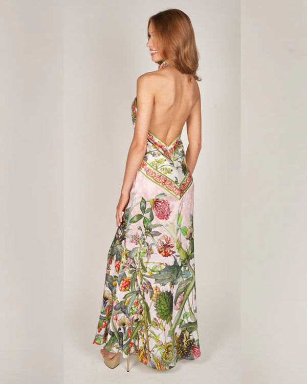 Paris Poeme Silk Dress by Trisha paterson from Marina St Barth