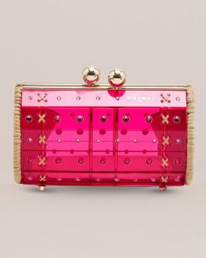 Clutch Strass Pink
