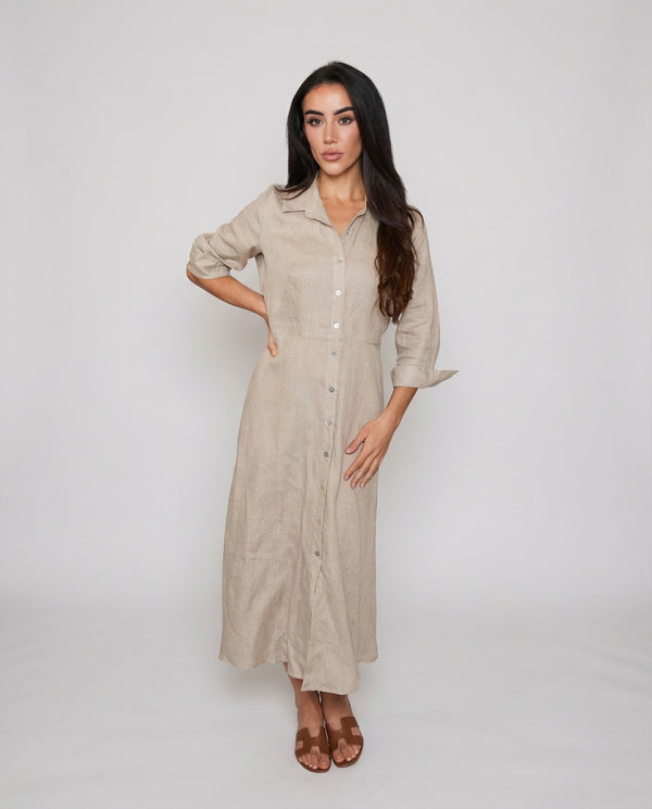 Shirt Dress Midi Antibes by Marina St Barth from Marina St Barth