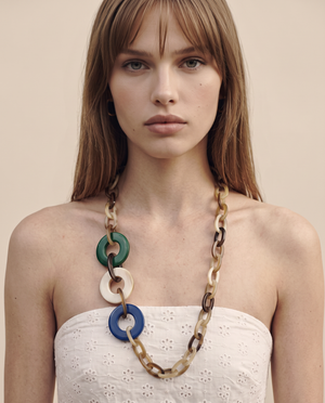 Recycled Horn Necklaces by Mariana Osornio from Marina St Barth