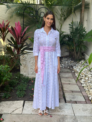 Eyelet Linen Belt by Marina St Barth from Marina St Barth