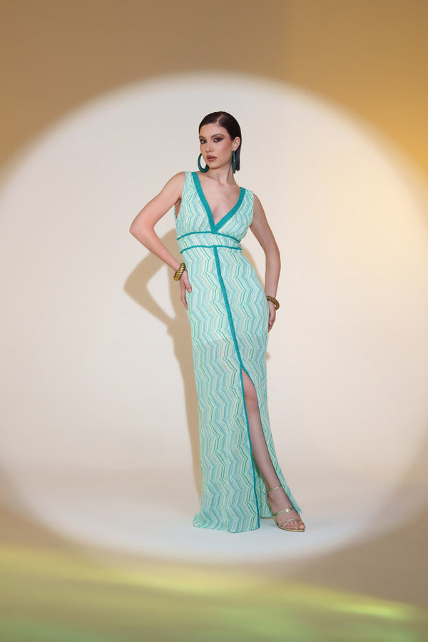 Pho Frozen Long Dress by Pho Firenze from Marina St Barth
