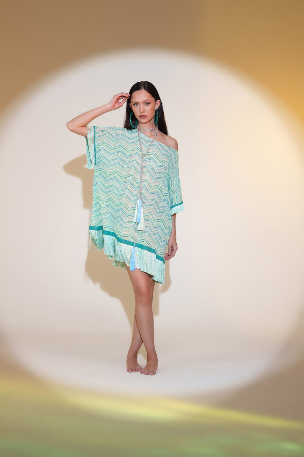 Poncho Fringes by Pho Firenze from Marina St Barth
