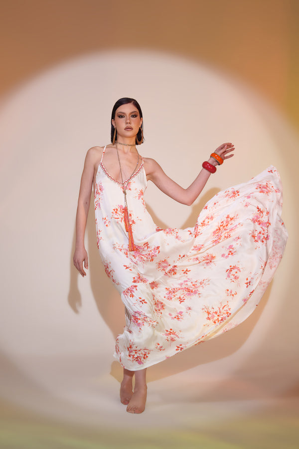 Pho Camisole Long Dress Hawaii by Pho Firenze from Marina St Barth