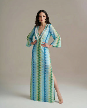 Long Dress Sky Green 4323038