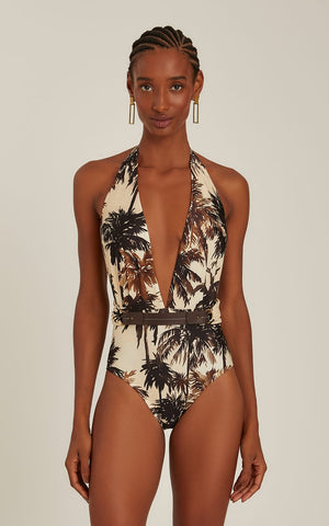 Corumbau Halter One Piece by Lenny Niemeyer from Marina St Barth