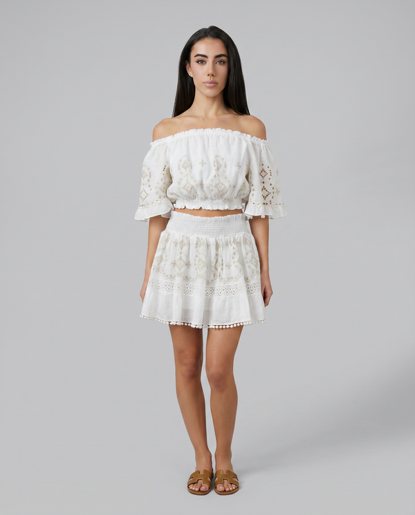 Mini Skirt Alma by Queen Moda from Marina St Barth
