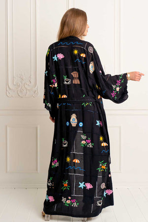 Zaimara Mediterranean Jewel Kimono by Zaimara from Marina St Barth