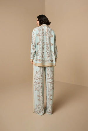 Hemant & Nandita Navi Straight Pants by Hemant & Nandita from Marina St Barth