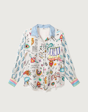 Me369 Isabel Shirt Enlightment by Me 369 from Marina St Barth