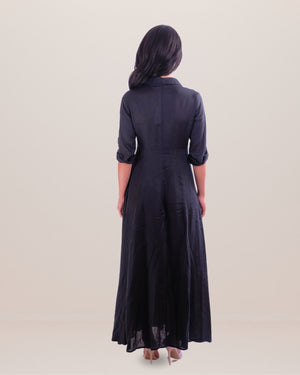Shirt Dress Long Linen Solid by Marina St Barth from Marina St Barth